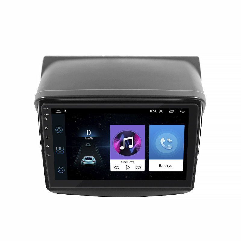 Штатна магнітола 9" Lesko для Mitsubishi Challenger II Рестайлінг 2013-2015 2/32Gb/ Wi-Fi Optima Міцубісі