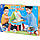 Молберт-доска для малювання креветками двосторонній з столиком синій 45x47x41 см. BST 140262, фото 3