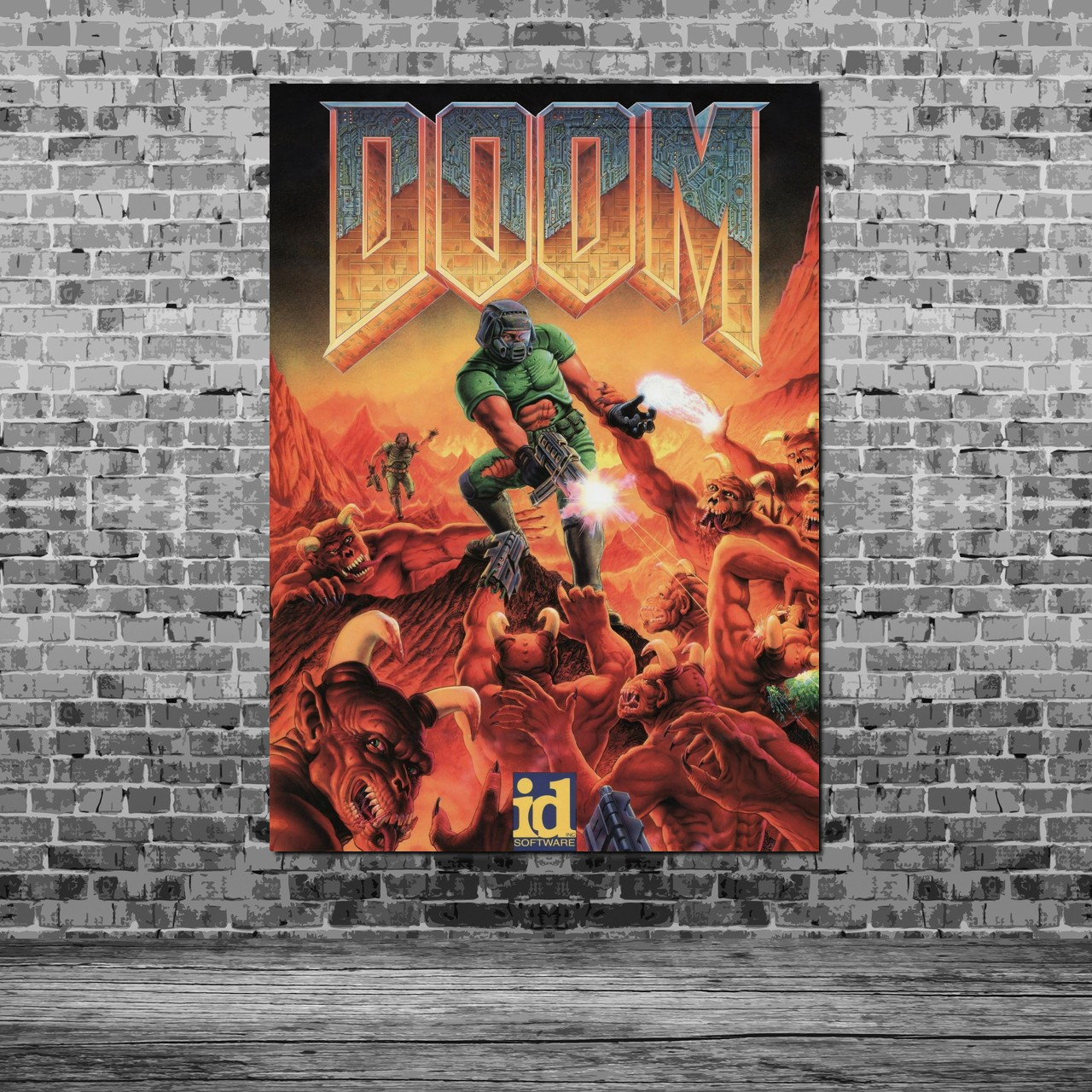Купить Плакат "Дум, Doom" (артикул 4321), цена 180 грн — Prom.ua (ID ...