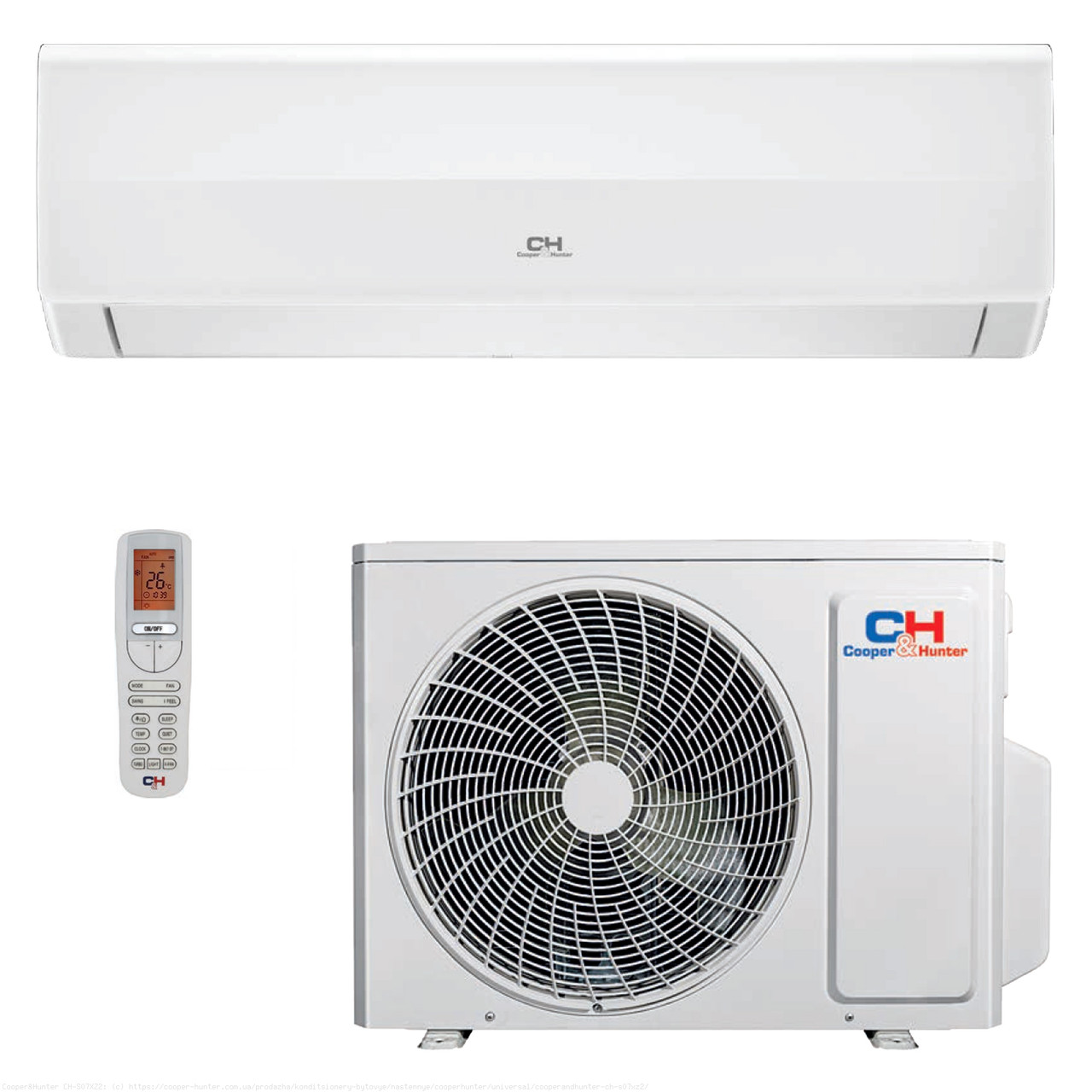 Кондиціонер Cooper&Hunter CH-S12XZ2 UNIVERSAL