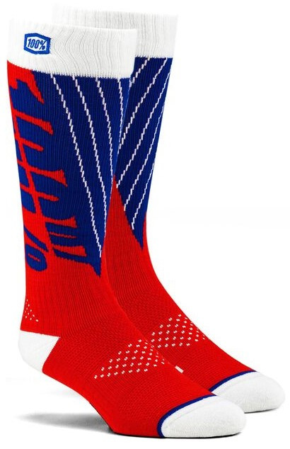 Мотоноски Ride 100% Torque Comfort червоний, L/XL (42-46)