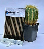 Полікарбонат сотовий (стільниковий) SOTON бронзовий 6мм 21*6м (P/L)