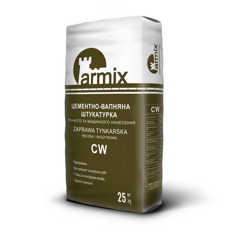 Цементно-вапняна штукатурка Armix CW 25 кг