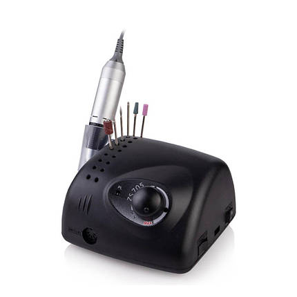 Фрезер для манікюру Bucos Nail Drill ZS-705 BLACK 65/35 000 об, фото 1