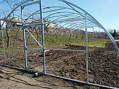 Каркас теплиці  "Західна-6х8" 6х8х3м труба 40х20