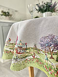 Скатертина гобеленова кругла Ø 160 см., фото 4