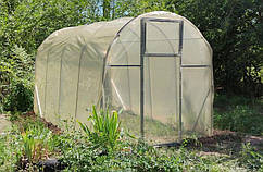 Каркас теплиці Дарина арочний для дачі з оцинкованої труби 20х20 мм для вирощування рослин