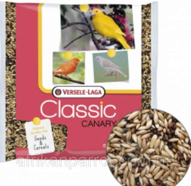 Versele-Laga Classic Canaries ВЕРСЕЛЕ-ЛАГА КЛАСИК КАНАРЕЙКА зернова суміш, корм для канарок20кг