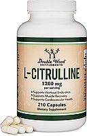 Double wood L-Citrulline / Л - Цитрулин 210 капсул