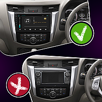 Магнітола 10" Lesko для Nissan Navara (Frontier) IV (D23) 2014-н.в. 1/16Gb/ Wi-Fi GPS Base Нісан 2 шт., фото 3