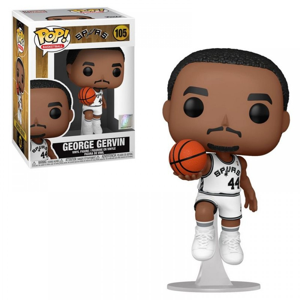 ФІГУРКА FUNKO POP NBA LEGENDS - GEORGE GERVIN / ФАНКО ПОП НБА - ДЖОРДЖ ГЕРВІН