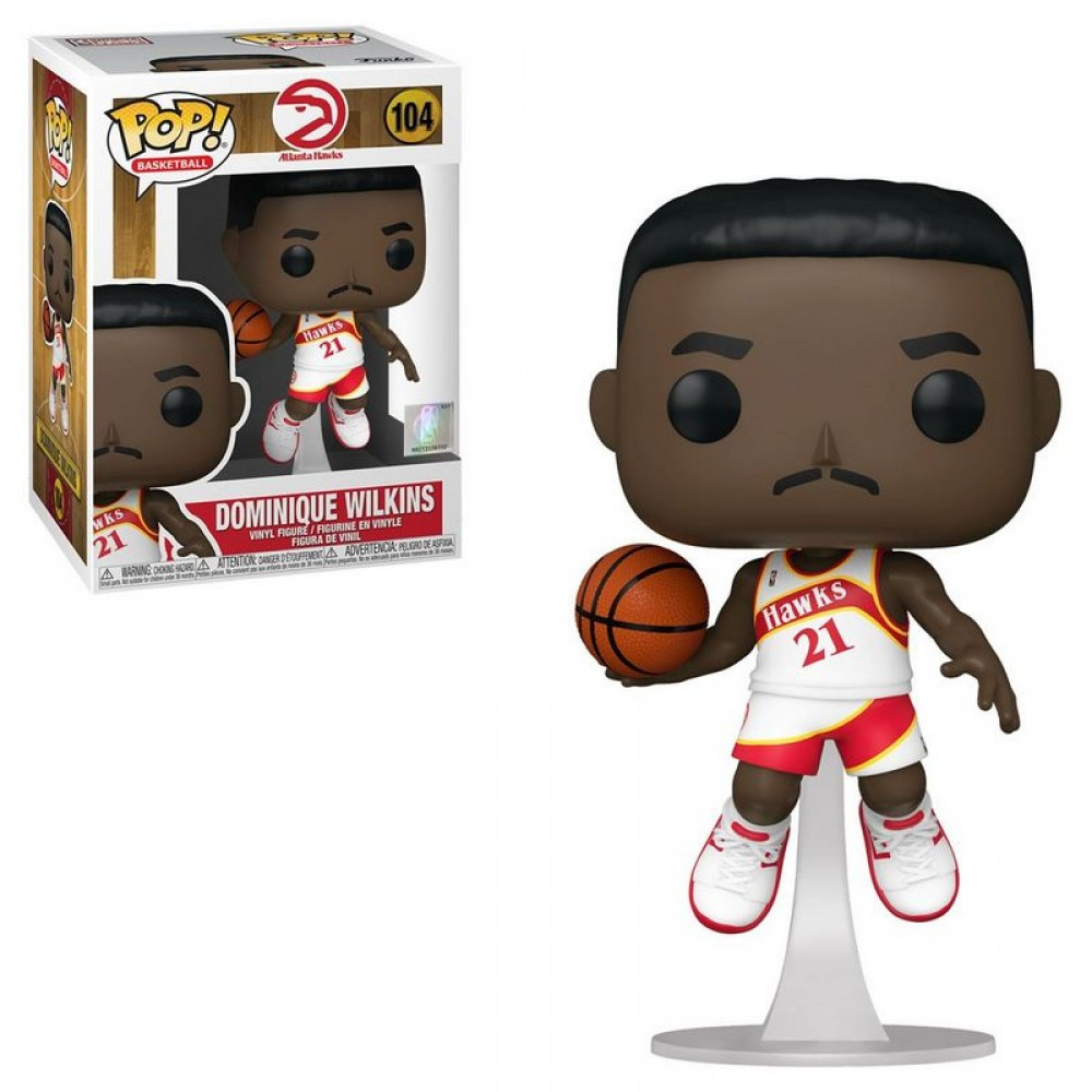 ФІГУРКА FUNKO POP NBA LEGENDS - DOMINIQUE WILKINS / ФАНКО ПОП НБА - ДОМИНІК УІЛКІНС
