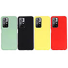 Чохол Silicone Case Red для Xiaomi Poco M4 Pro 5G, фото 8