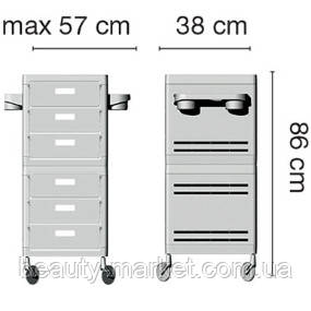 Парикмахерская тележка Ceriotti MY - фото 6 - id-p1650446491