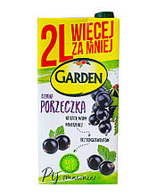 Нектар із чорної смородини GARDEN, 2 л
