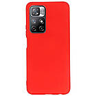 Чохол Silicone Case Red для Xiaomi Poco M4 Pro 5G, фото 7