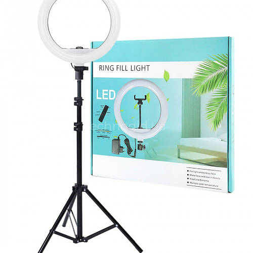 Кольцевая LED лампа (30см) JY-300 со штативом в комплекте 2.1 м, Лампа ...