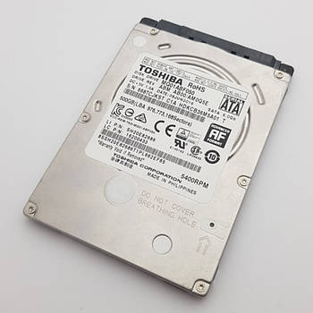 Жорсткий диск toshiba mq01abf050 500gb 5400rpm сервісний оригінал з розборки