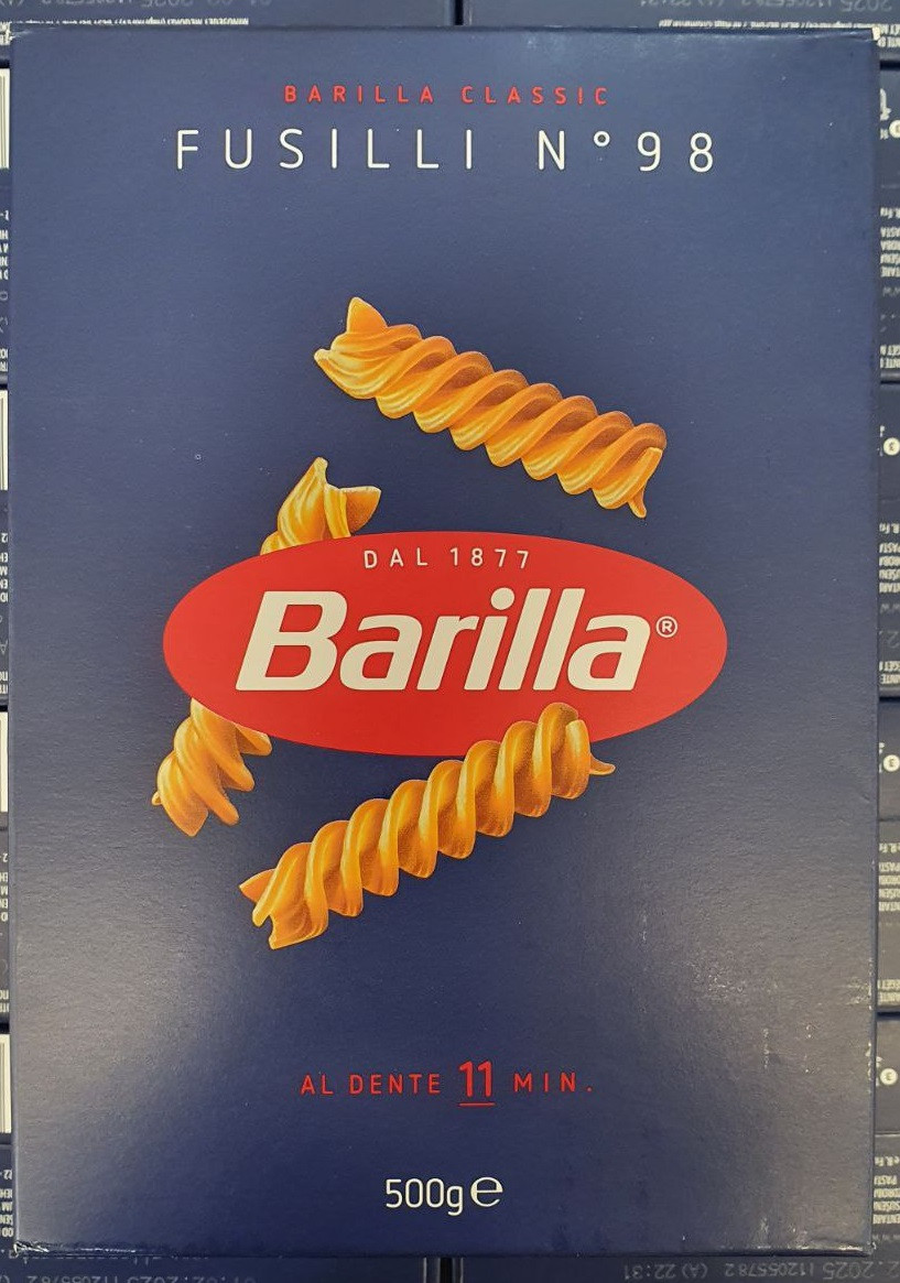 Макарони Barilla № 98 Fusilli 500 г.