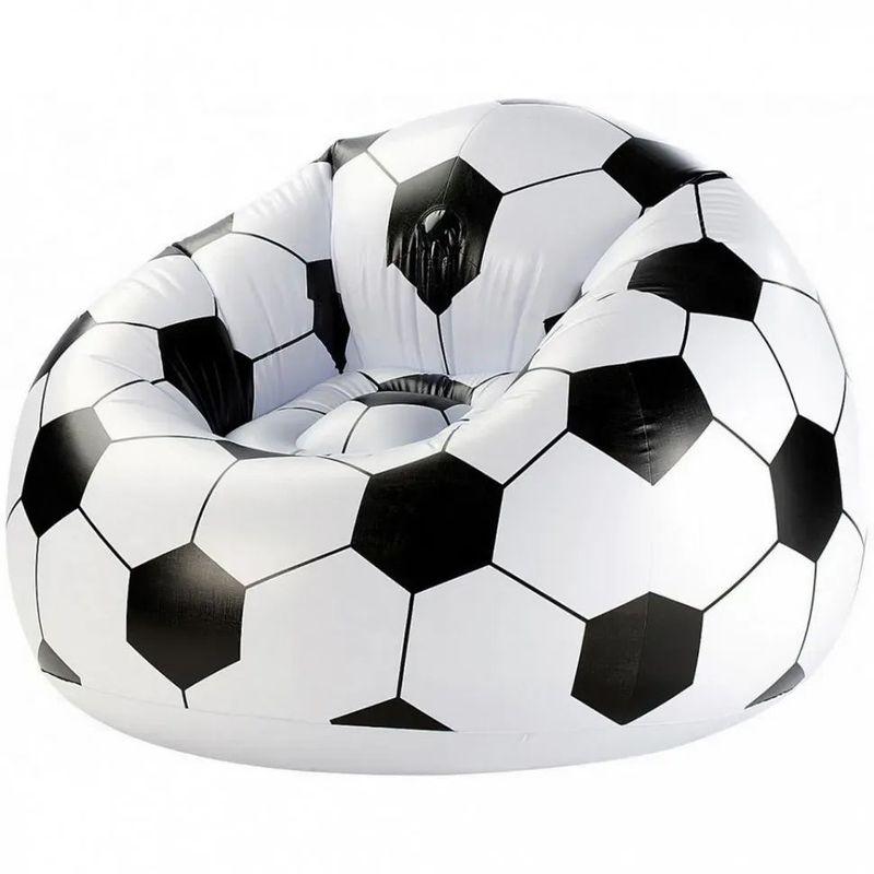 Кресло надувное Футбольный мяч с ремкомплектом BST 140425 - фото 1 - id-p1647392157