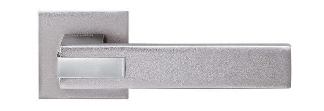 Дверна ручка MVM QOB SLIM Z-1320/E20 BN/SBN чорний нікель/матовий чорний (Китай)