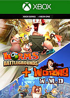 Worms Battlegrounds + Worms W.M.D для Xbox One/Series S|X