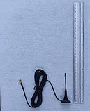 GSM-антена 3dBi на магнітній основі з кабелем 3 метри і роз'ємом SMA, фото 2