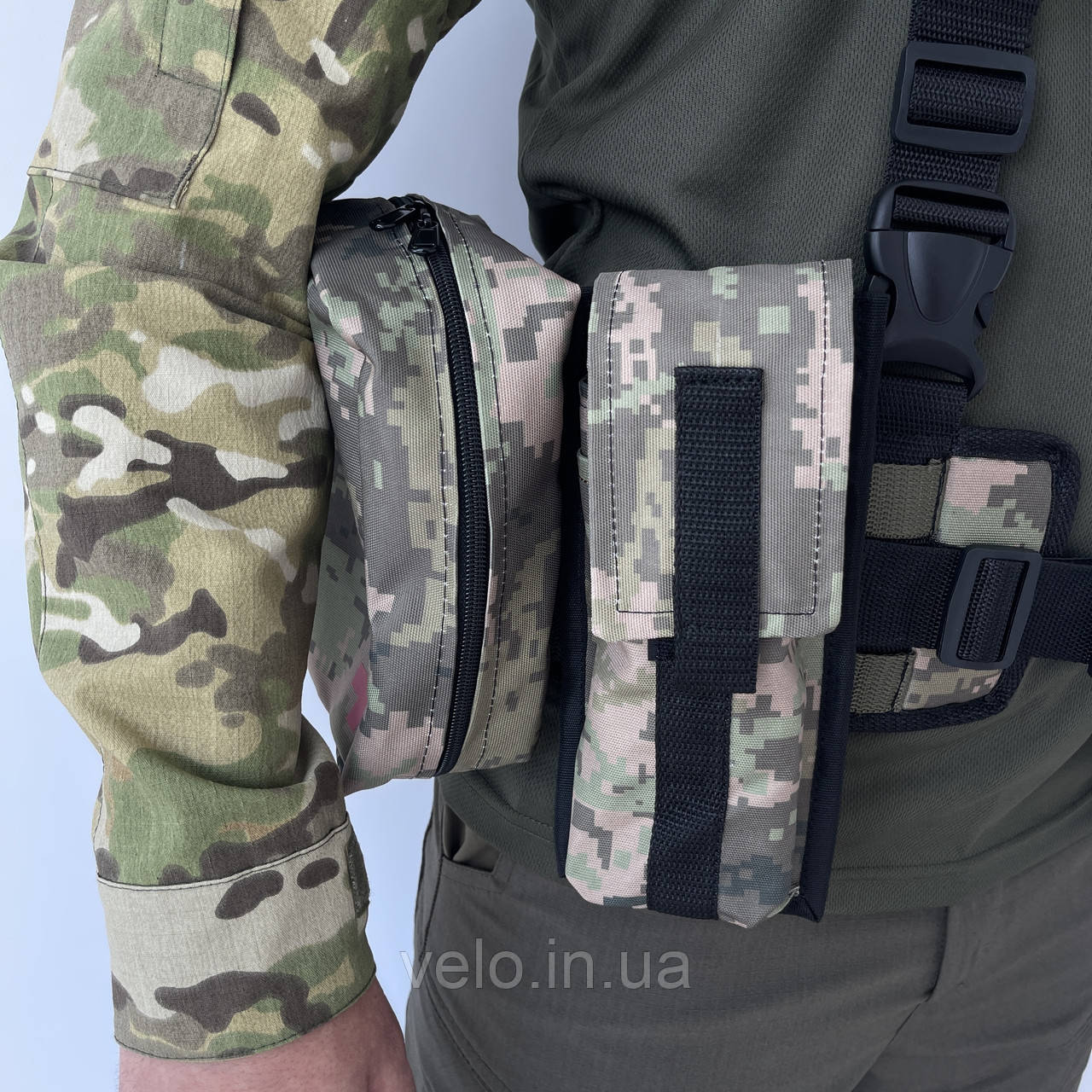 Підсумок під магазин ріжок АК система моллі molli мультикам одинарний підсумок для РПС