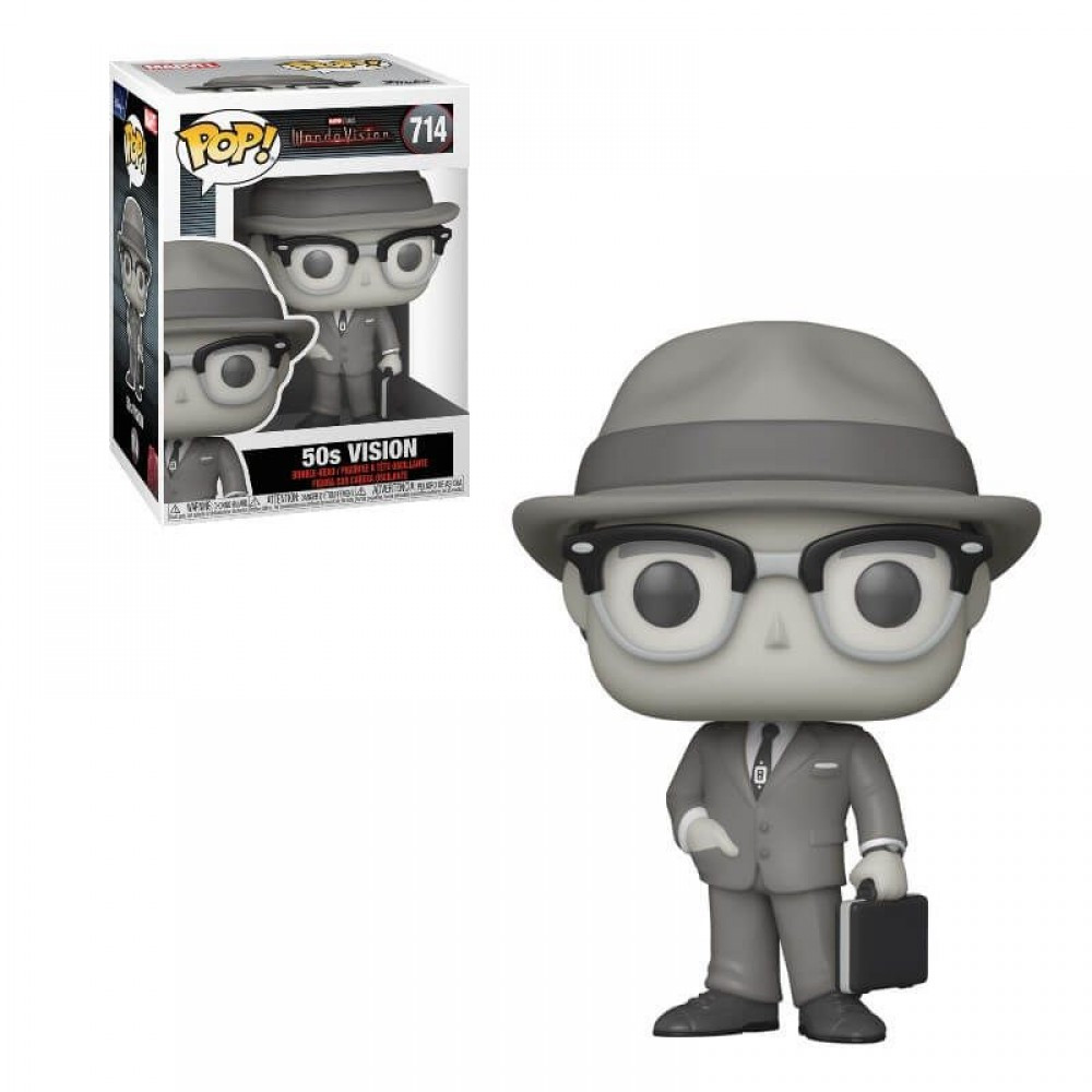 ФІГУРКА FUNKO POP WANDAVISION - 50S VISION / ФАНКО ПОП ВАНДА ВІЖН - ВІЖЕН