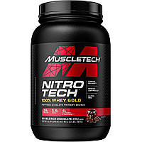 Сывороточный протеин изолят MuscleTech Nitro-Tech Whey Gold 920 г (вкус double rich chocolate)