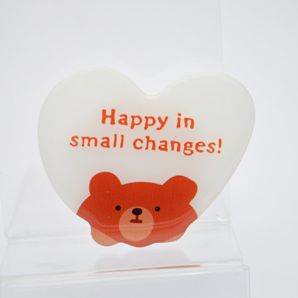 Універсальний тримач для телефона PopSocket (попсокет) "Happy in Small Changes"