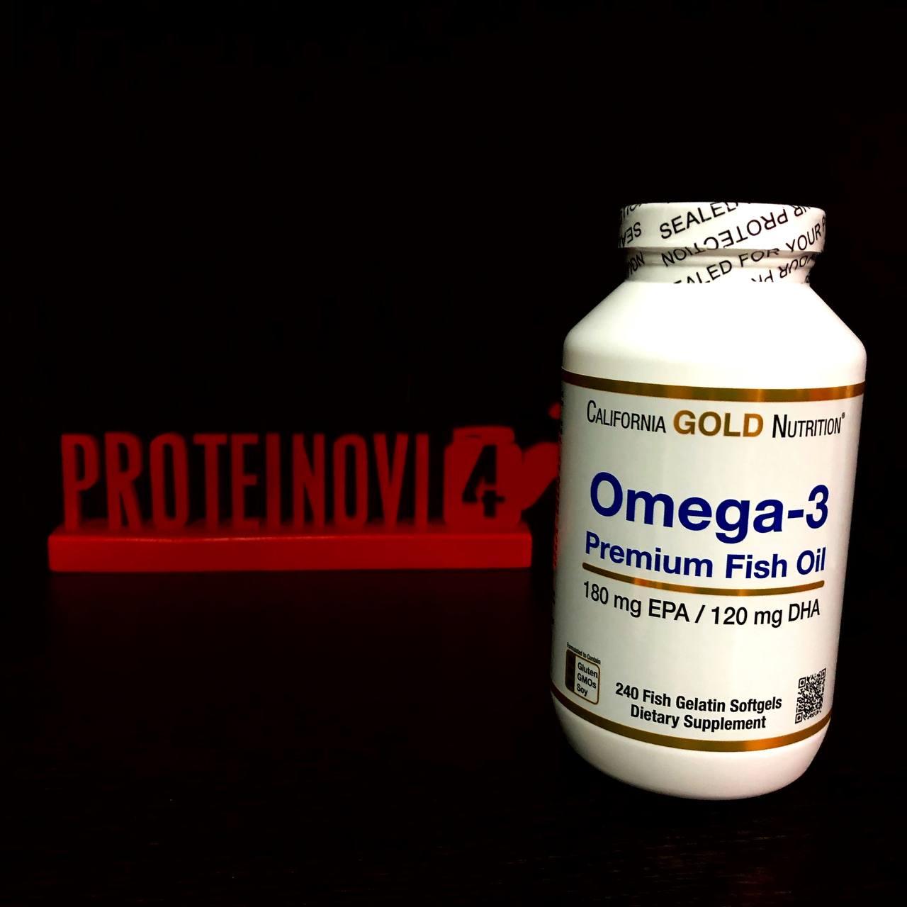 Купить California Gold Omega 3 240caps, цена 510 грн — Prom.ua (ID ...