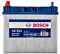 Автомобильный аккумулятор Bosch 45Аh 12v тонкие клеммы