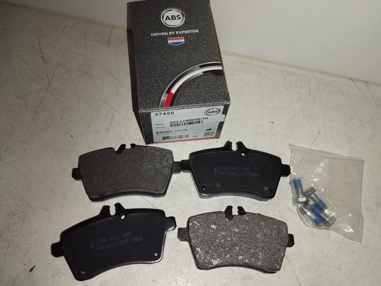 ABS Колодки гальмівні передні Mercedes-Benz A-CLASS(W169) 160-200 04-,B-CLASS(W245) 150-180 05-, фото 1