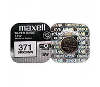 Батарейка Maxell 371 (SR920SW), оксид серебра