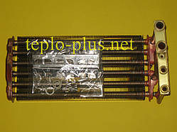 Бітермічний теплообмінник 8715406586 Junkers Eurosmart, CeraclassComfort, Bosch Gaz 4000 W, Gaz 5000 W