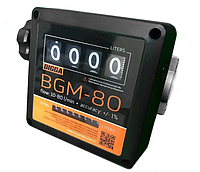 Счетчик учета дизельного топлива Bigga BGM-80 при продуктивности 20-100 л/мин