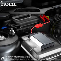 Пусковий зарядний пристрій Hoco DB14 12000 mAh, бустер, стартер, powerbank, фото 3