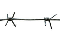 Колючий дріт 1-основний оцинкований 2,8 мм
