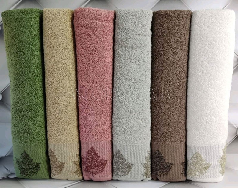 Набір Рушник Для Ванної MIA SOFT AJEN Бавовняна Махра 6-шт Туреччина 70x140