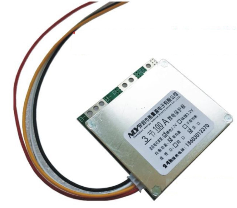 BMS контролер 3S Li-Ion 18650 12 V 65 A MAX 100 A заряду/розряджання