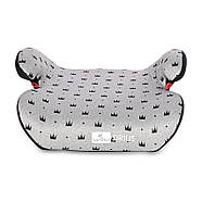 Автокреслов бустер Lorelli Sirius Fix An Grey Crown 22-36 kg + Isofix, фото 3