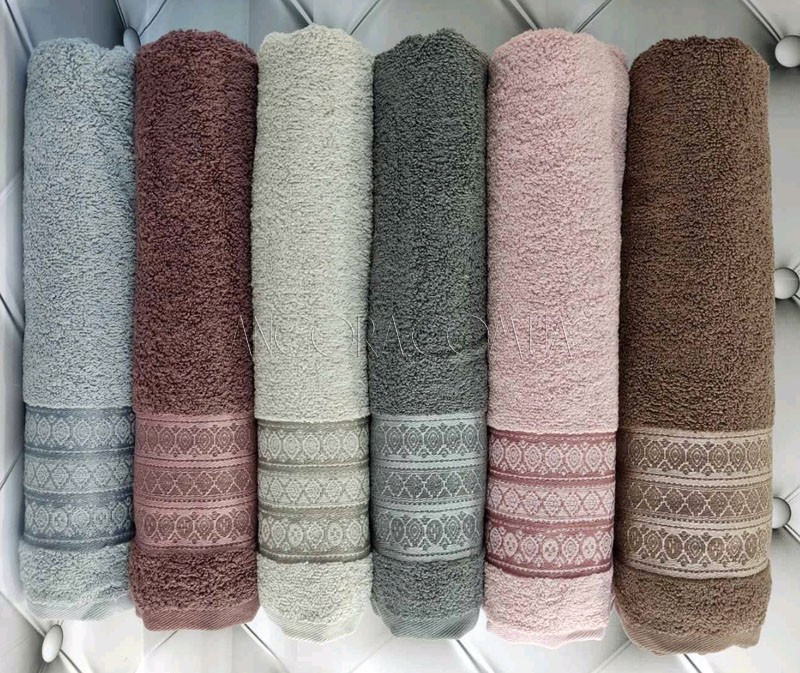 Набір Рушник Для Ванної MIA SOFT ALANSON Бавовняна Махра 6-шт Туреччина 70x140