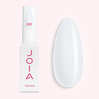 Гель-лак для нігтів JOIA vegan 003 (білий із шимером), 6 мл