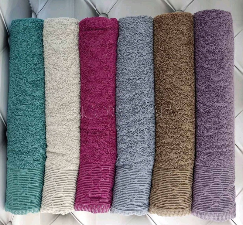 Набір Рушник Для Ванної MIA SOFT ANSI Бавовняна Махра 6-шт Туреччина 70x140