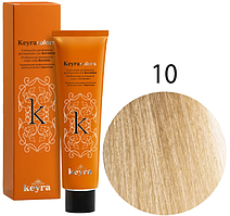 KEYRA Професійна фарба для волосся Keyracolors 10S екстрасвітлий блондин, 100 мл