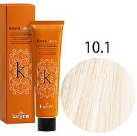 KEYRA Професійна фарба для волосся Keyracolors 10.1S екстрасвітлий блондин попелястий, 100 мл