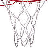 Сітка баскетбольна металева ланцюг 1 шт. з гачками (без кільця), фото 4