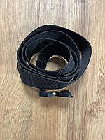 Ремінь кобра тактичний з армійського нейлону чорний Cobra Lock Belt, фото 6