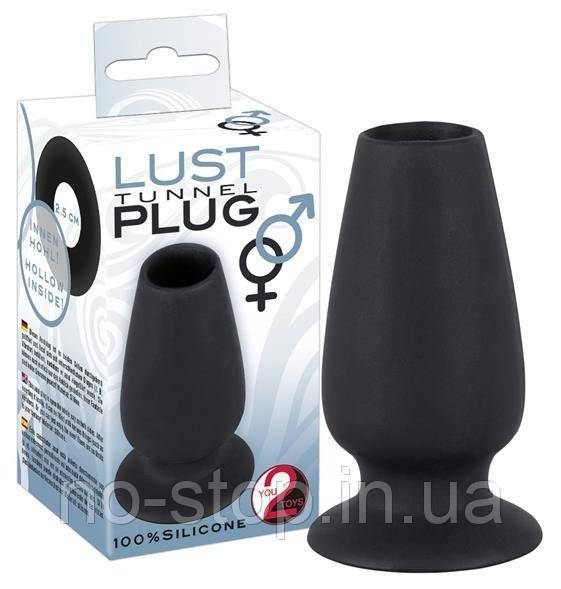 Анальний тунель Lust Tunnel Анальна пробка  M, фото 1
